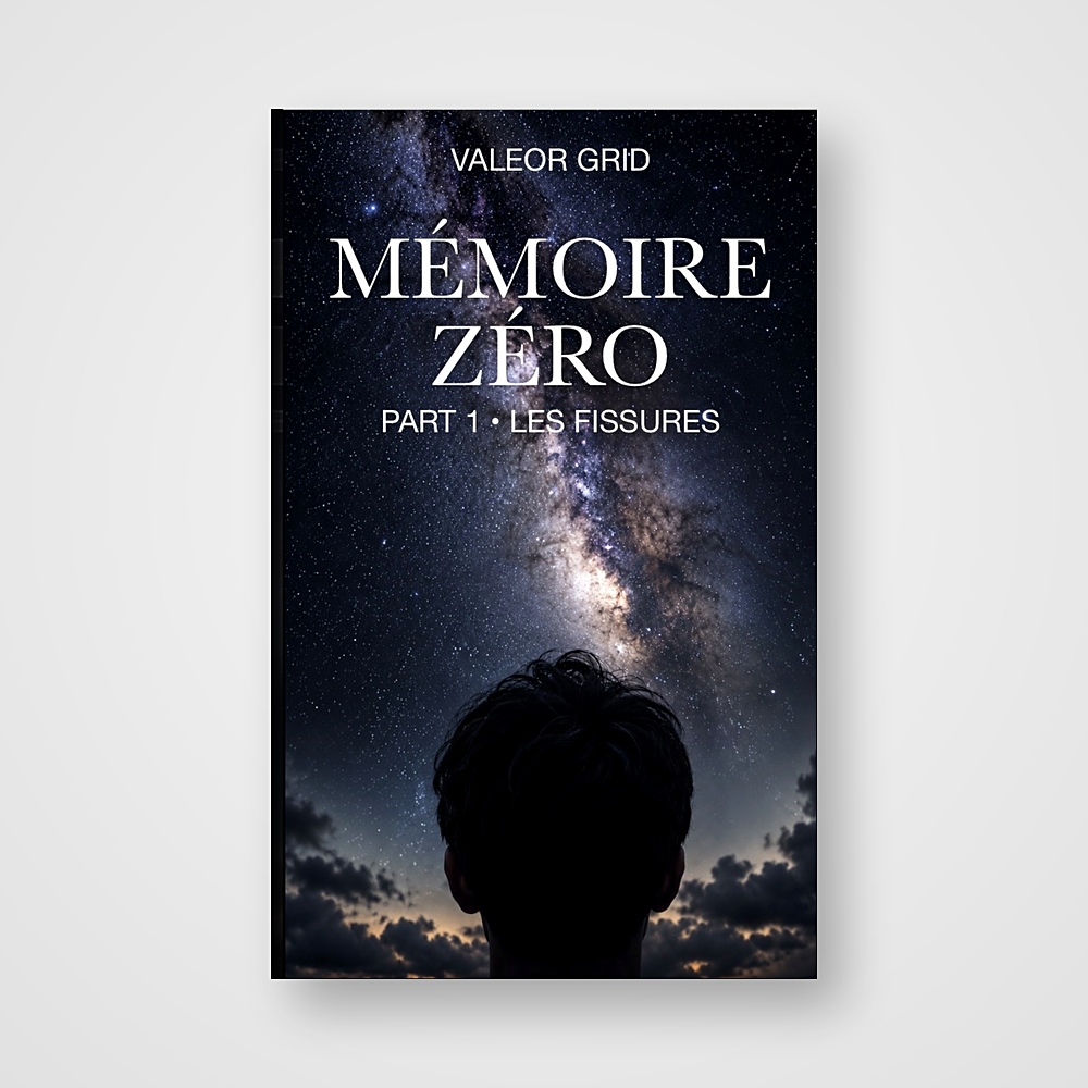 Roman de science fiction dystopique et philosophique - Mémoire Zéro - Les fissures - Tome 1 - Auteur Valeor Grid